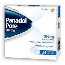 PANADOL PORE 500 mg 24 poretablettia