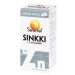 Sana-Sol Sinkki + C-Vitamiini 200 tabl.
